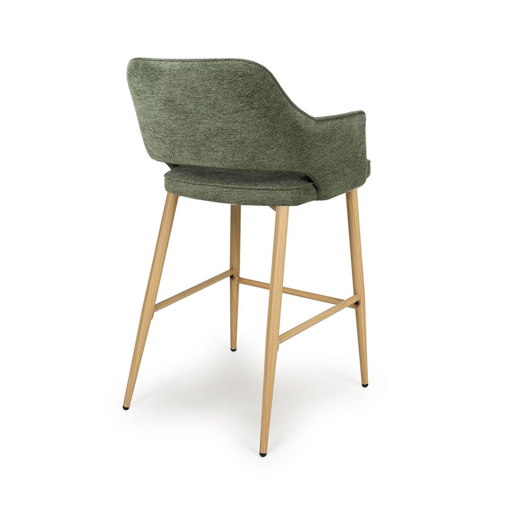 Eden Bar Chair - Set of 2 - Green - Image 4