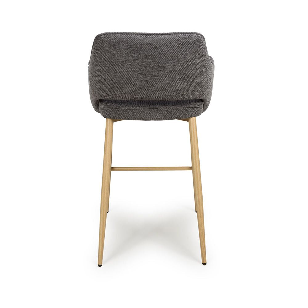 Eden Bar Chair - Set of 2 - Grey - Image 4