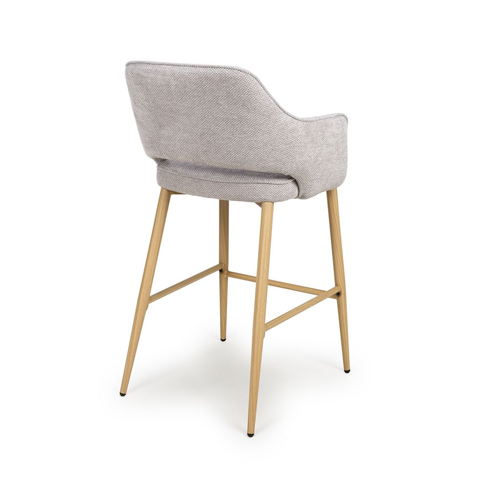 Eden Bar Chair - Set of 2 - Pewter - Image 4