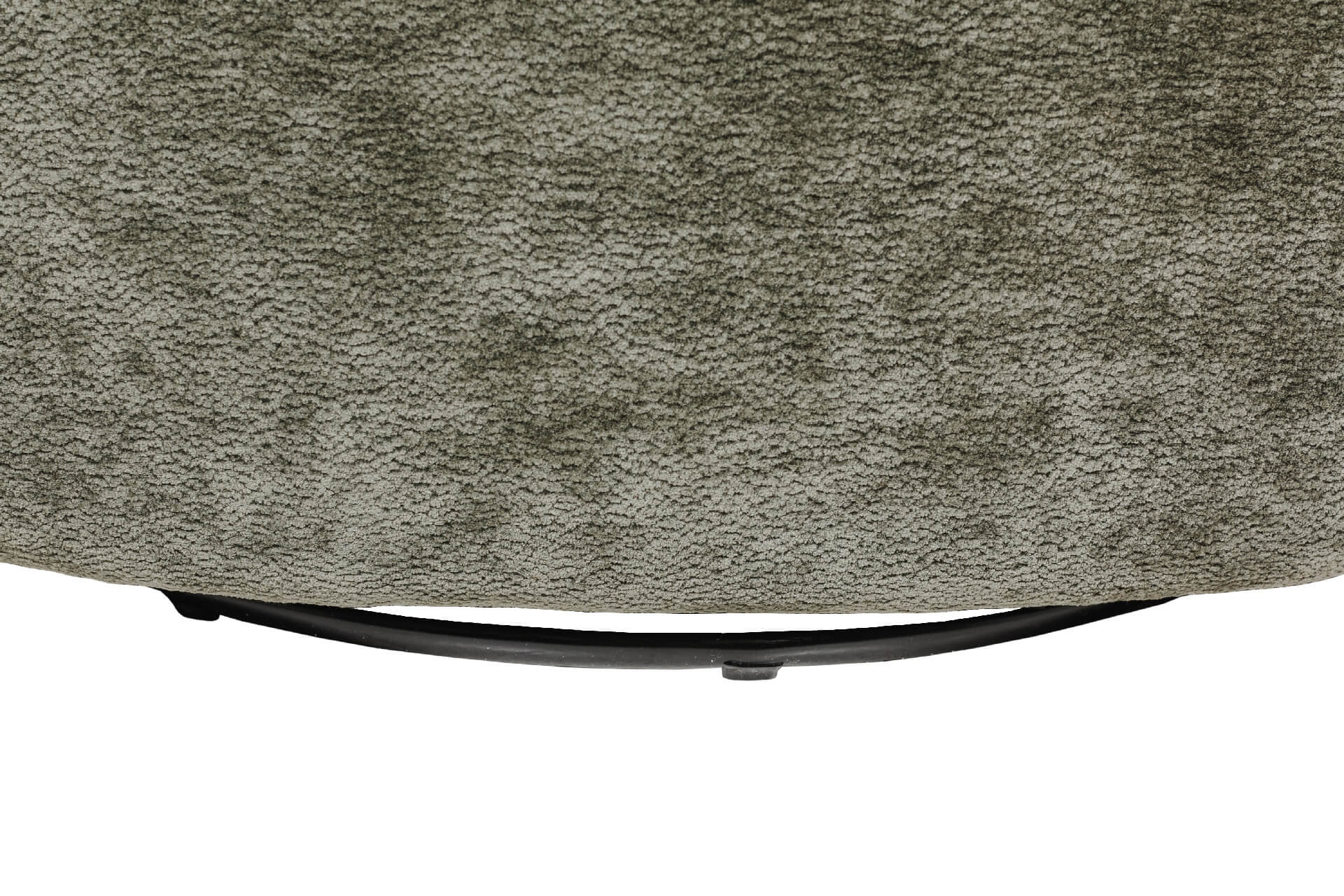 Edie Swivel Accent Chair – Green Upholstery with Smooth Swivel Function