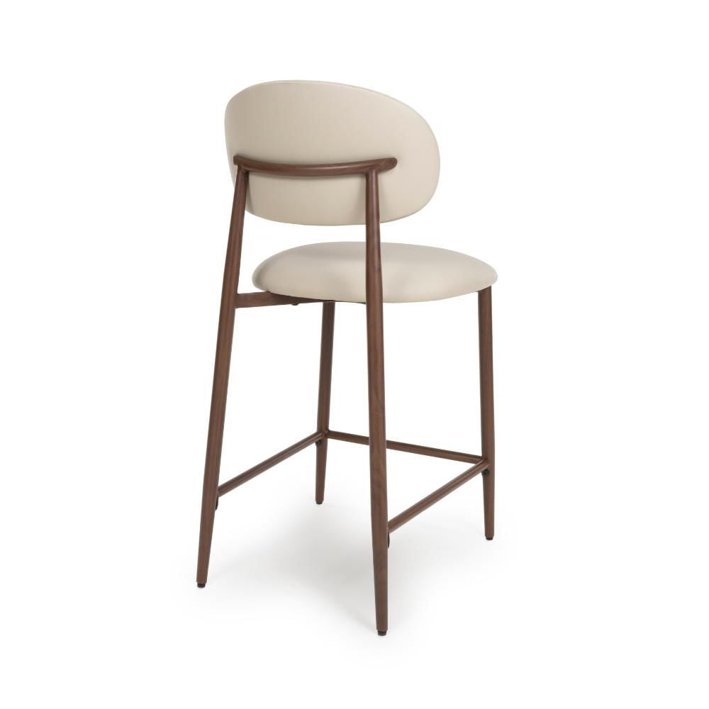 Etta Counter Chair - Set of 2 - Taupe - Image 4