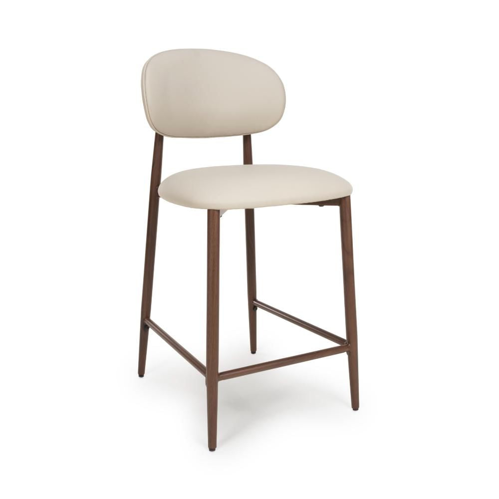 Etta Counter Chair - Set of 2 - Taupe - Image 6