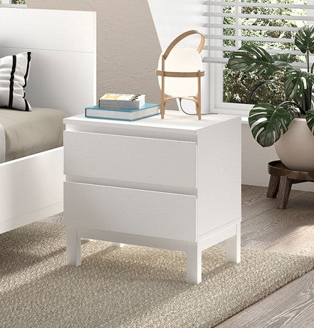Eva Nightstand White