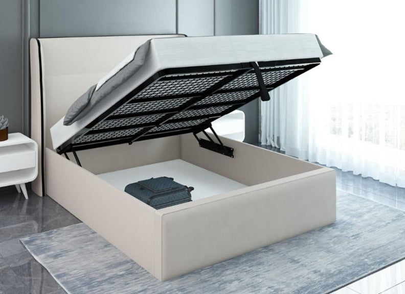 Empress 4 ft Upholstered Bed/Storage Bed – Luxury Upholstered Designer Bed Frame