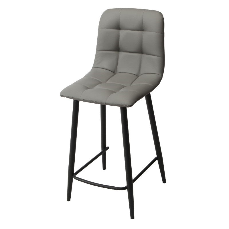 Fredrik Grey Bar Stool PU