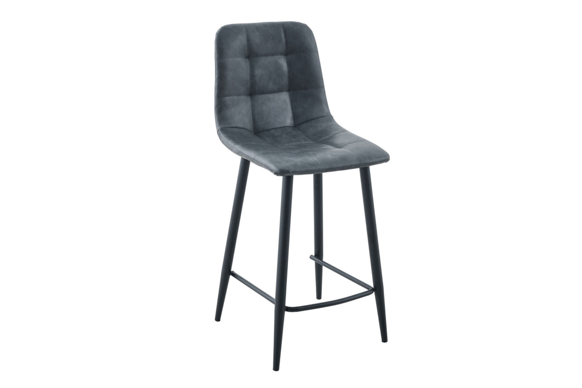 Frisco Bar Stool Charcoal PU