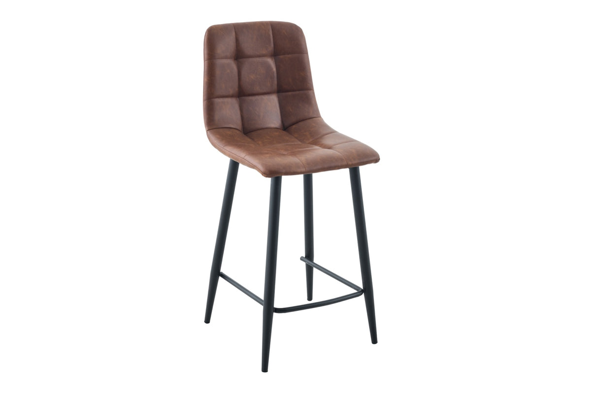 Frisco Bar Stool Cognac PU