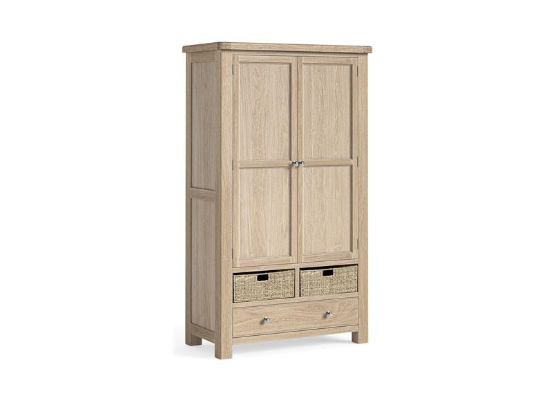 Normandy Larder Unit | Whitewashed Oak Finish