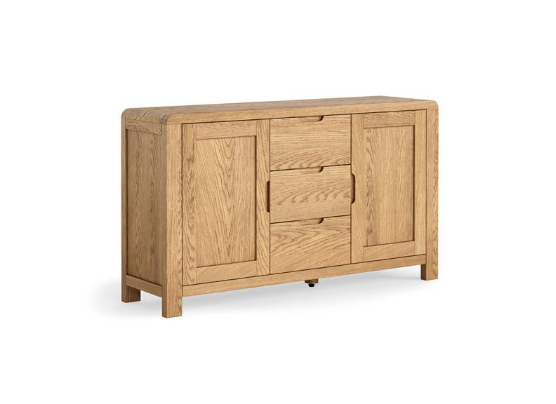 Thurlstone Large Sideboard – From Oak & Oak Veneers | Modern Large Storage Unit