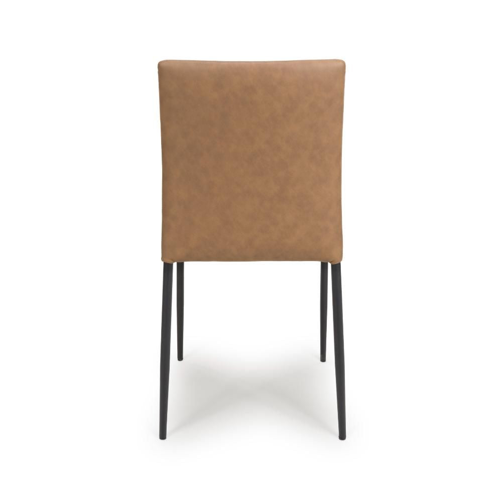 Gena Stacking Chair - Set of 4 - Tan - Image 4