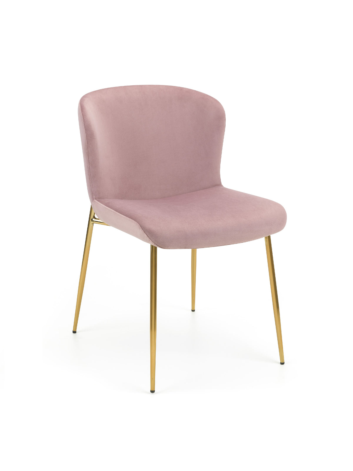 Set Of 2 Harper Dining Chairs - Dusky Pink