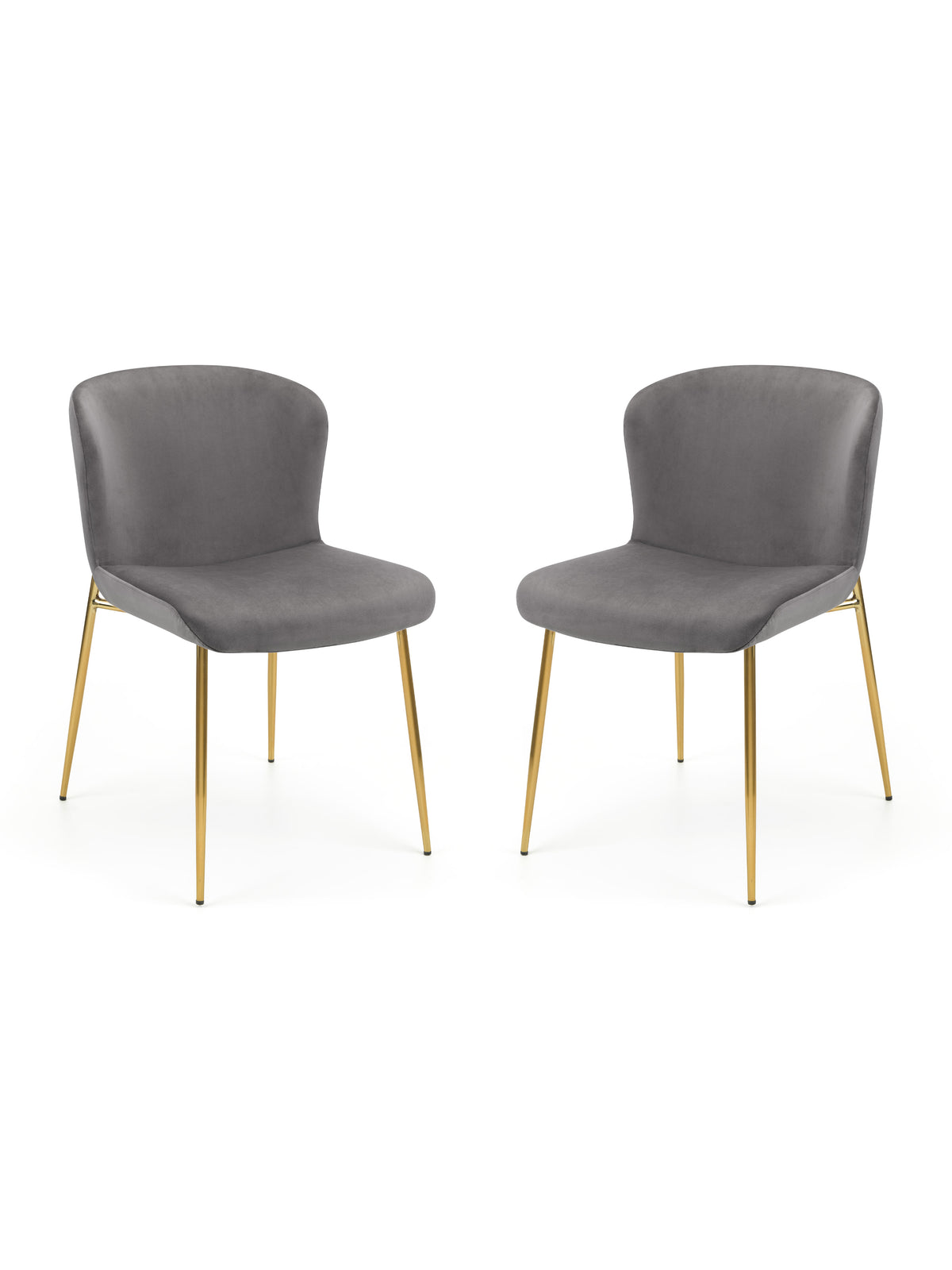 Set Of 2 Harper Dining Chairs - Grey