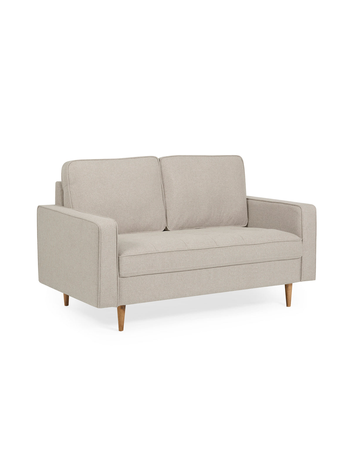 Henrietta Beige Upholstered 2 Seater Sofa