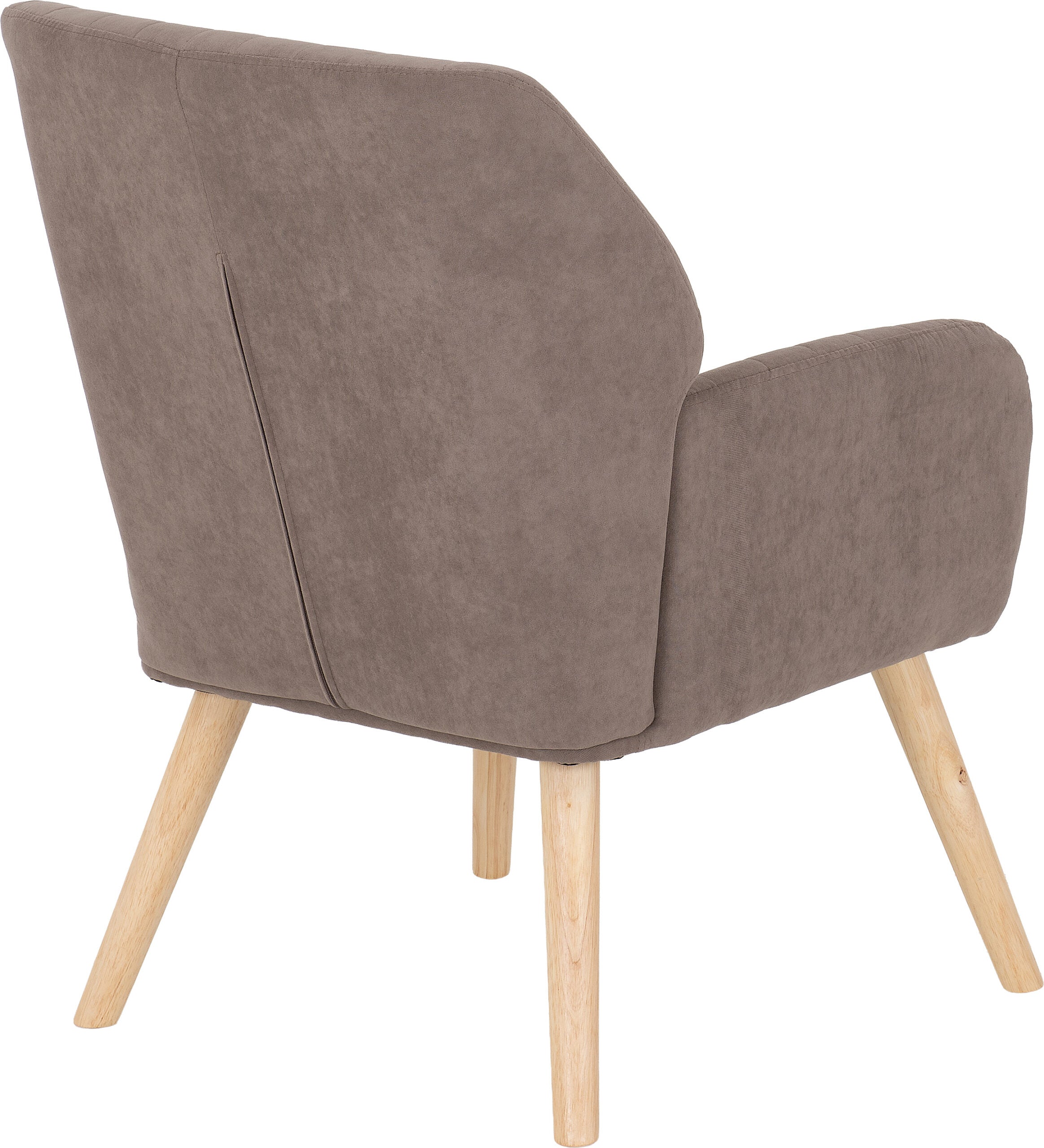 Jordan Occasional Chair Brown Velvet Fabric