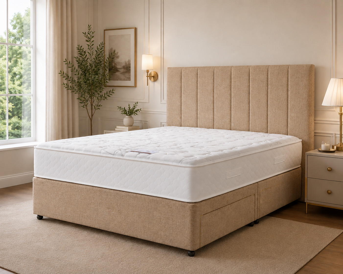 King Koil 4 ft6 Venus Mattress – Open-Coil Support System