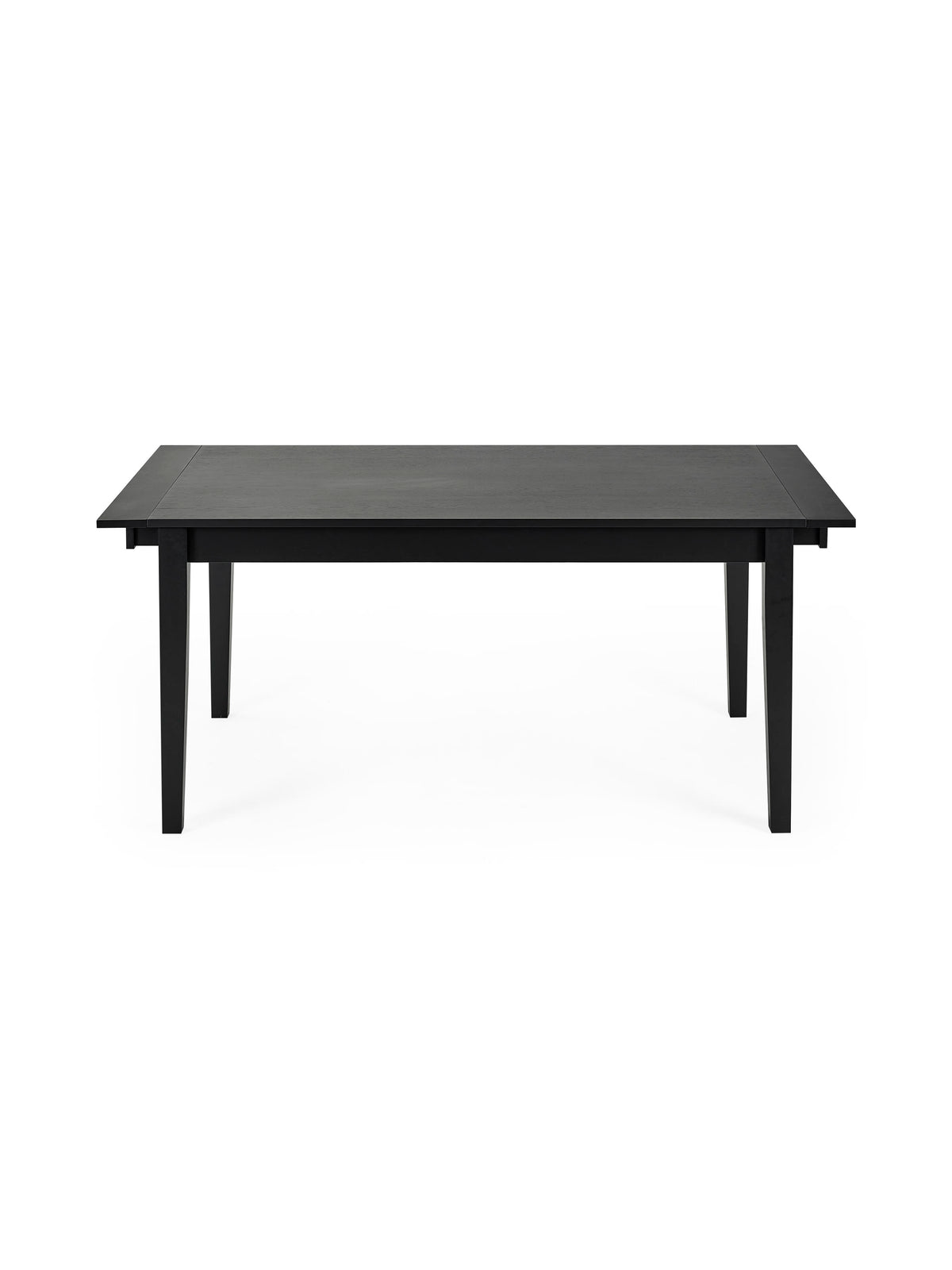 Knoxley Black Oak Rectangular 173-251cm Extending Dining Table