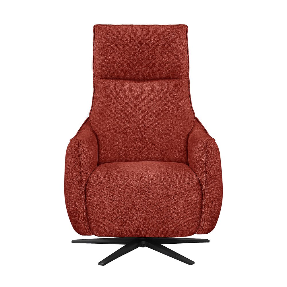 Libby Swivel Power Recliner - Ruby - Image 1