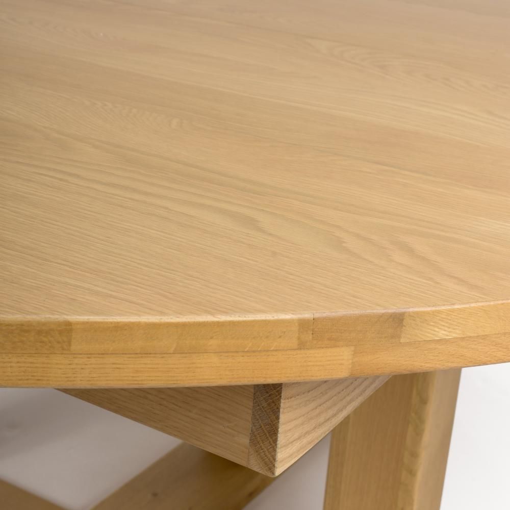 Madrid Extending Round Dining Table 1600mm-2100mm - Image 3