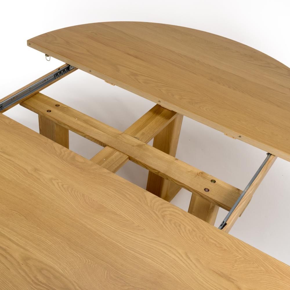 Madrid Extending Round Dining Table 1600mm-2100mm - Image 6