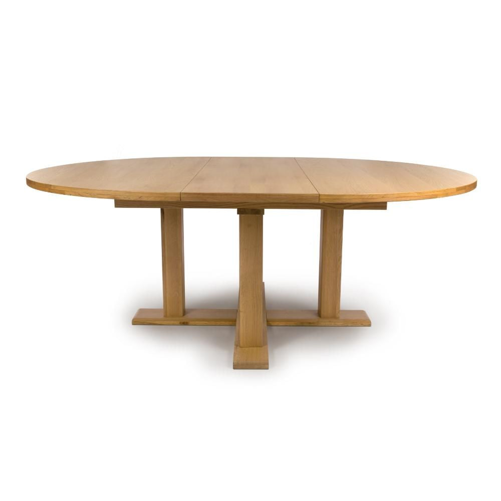 Madrid Extending Round Dining Table 1600mm-2100mm - Image 8