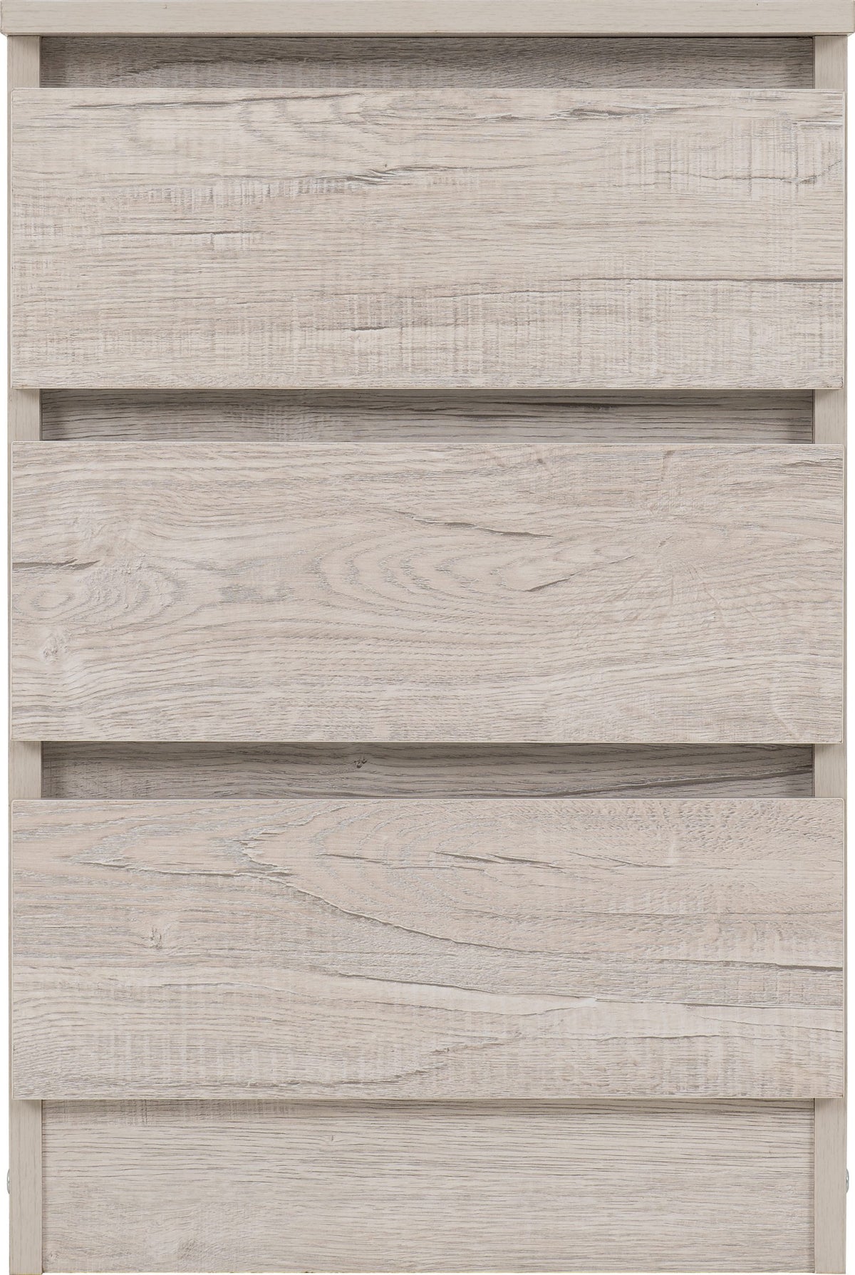 Malvern 3 Drawer Bedside Urban Snow