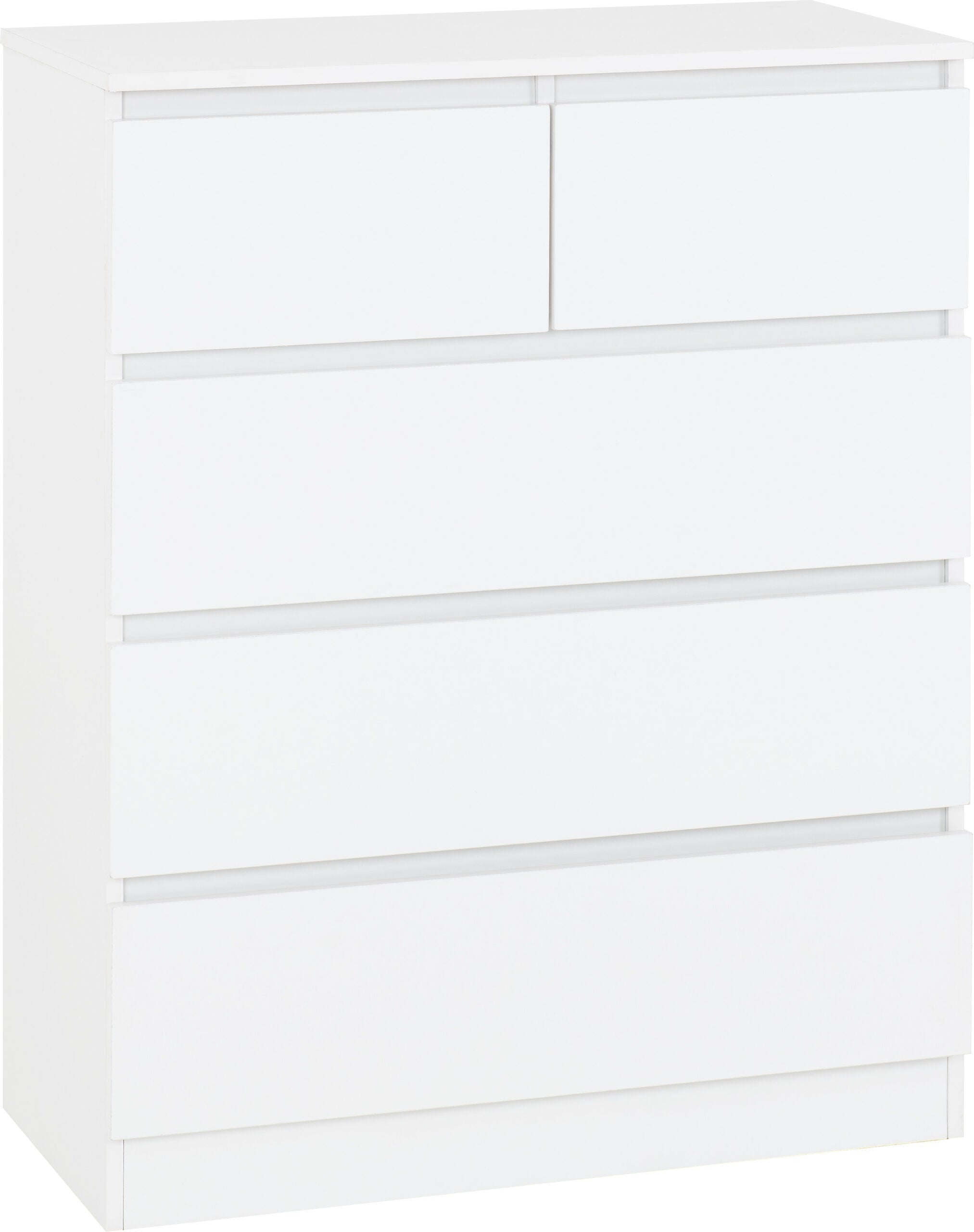 Malvern 3+2 Drawer Chest White