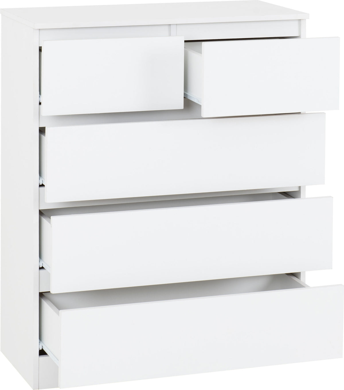 Malvern 3+2 Drawer Chest White
