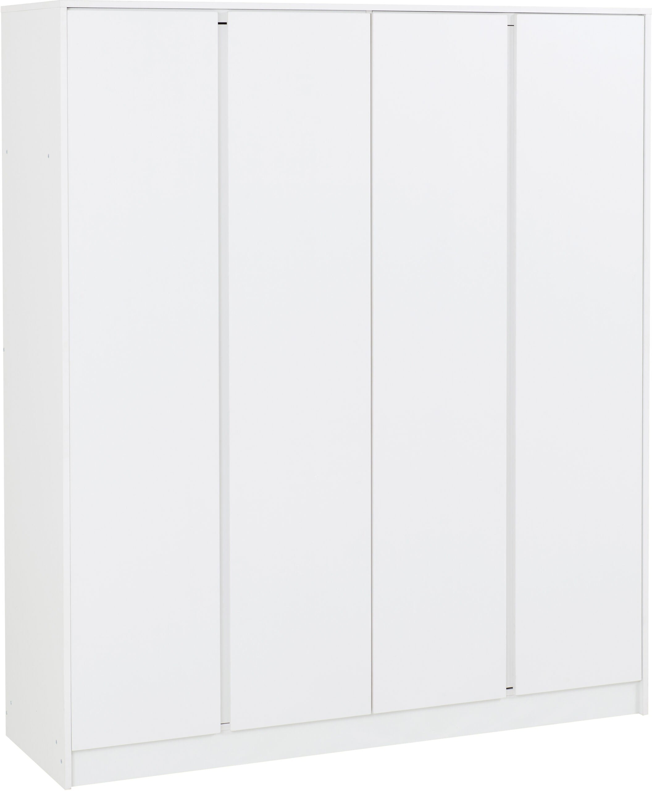 Malvern 4 Door Wardrobe White