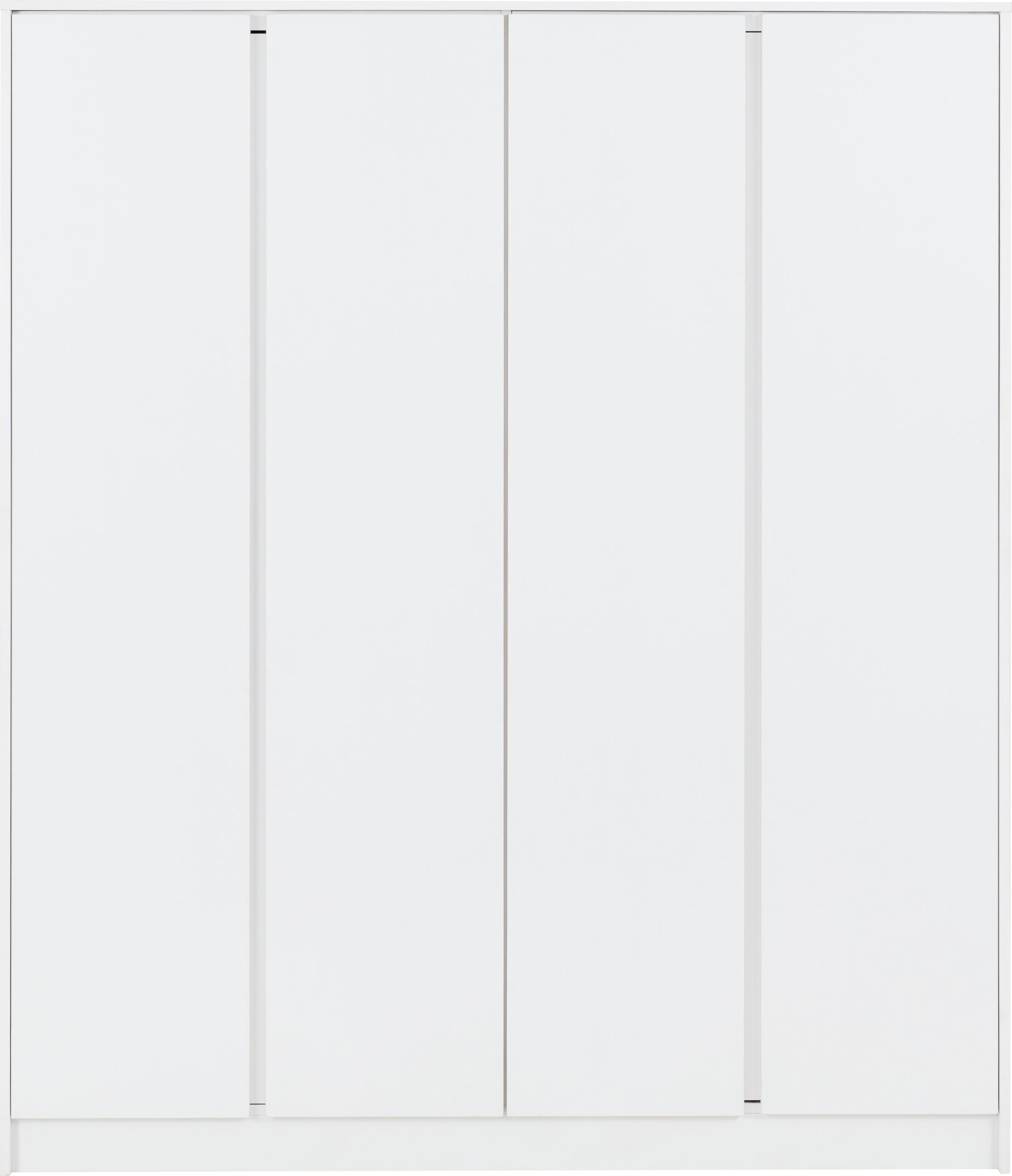 Malvern 4 Door Wardrobe White
