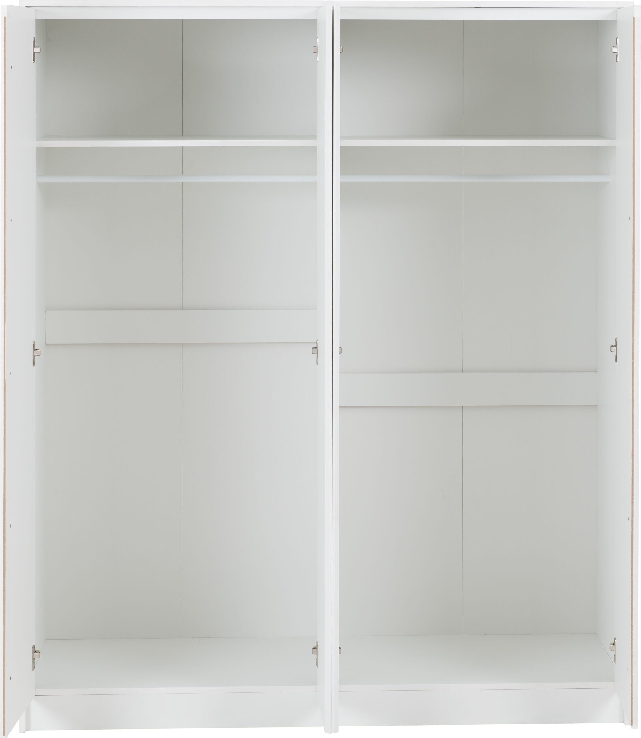 Malvern 4 Door Wardrobe White