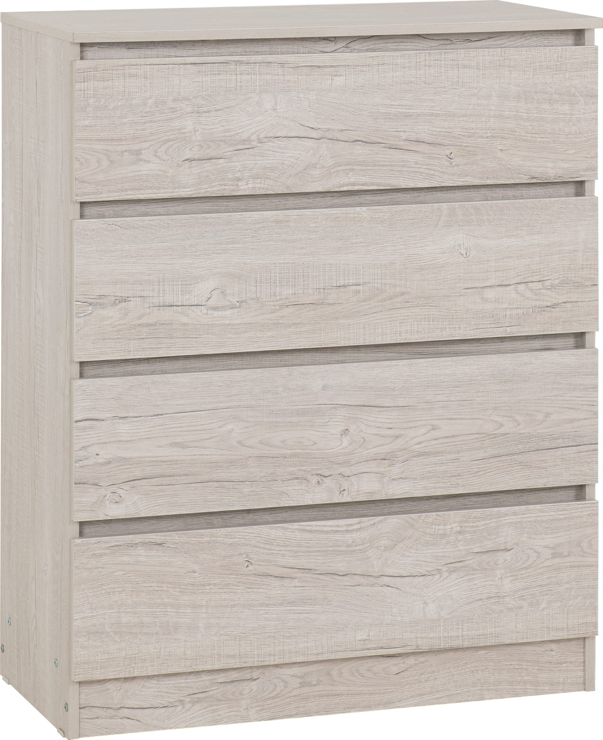Malvern 4 Drawer Chest Urban Snow