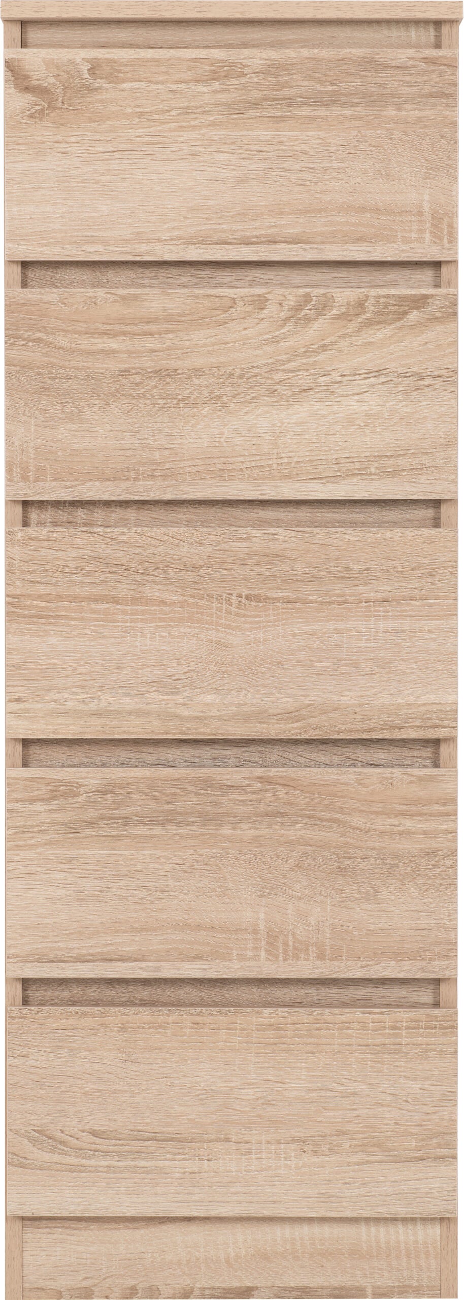 Malvern 5 Drawer Narrow Chest Sonoma Oak Effect