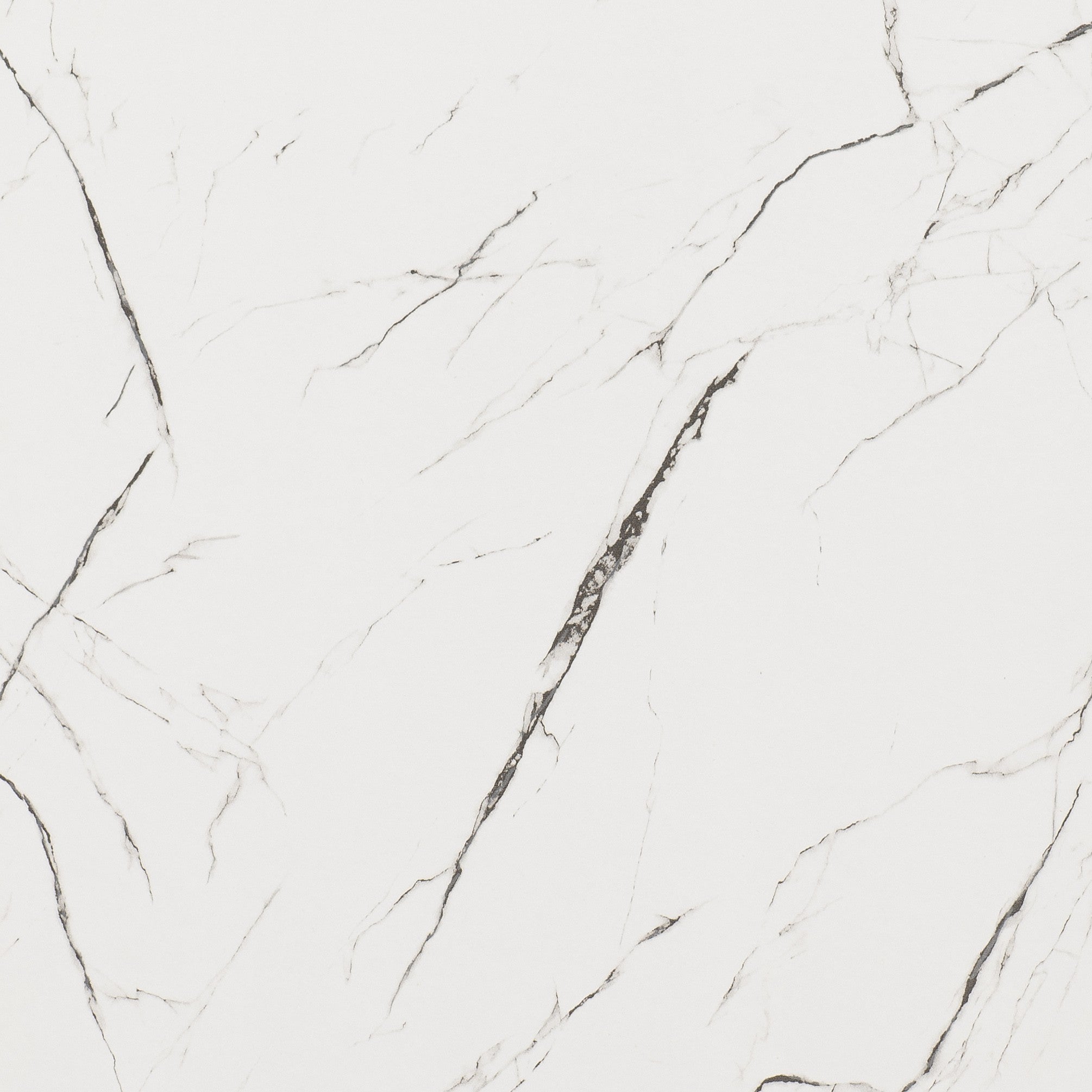 Marlow Coffee Table White Marble Effect/Black