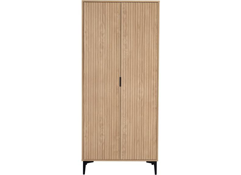 Miami Oak Two Door Wardrobe