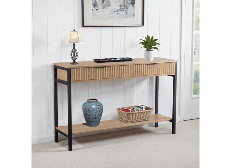 Miami Oak Console Table