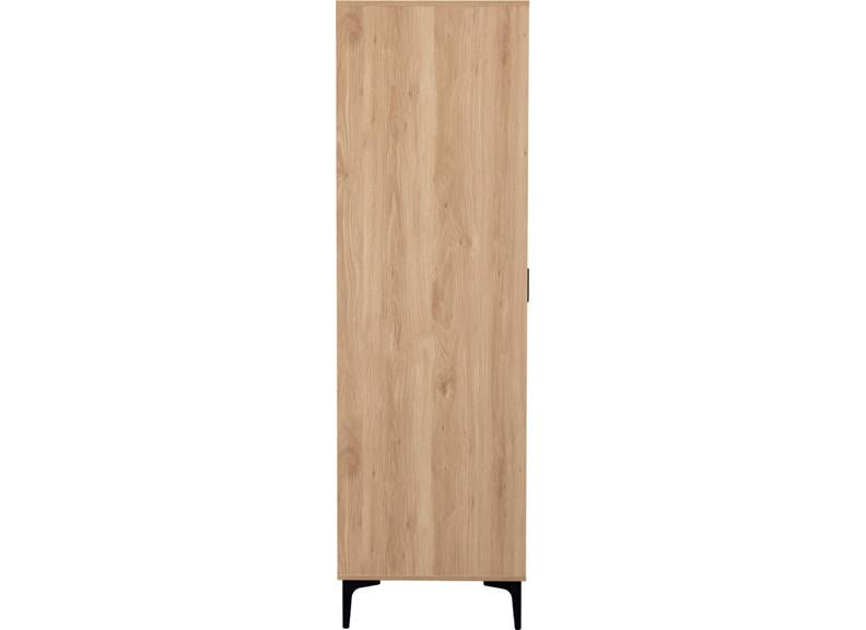 Miami Oak Three Door Wardrobe
