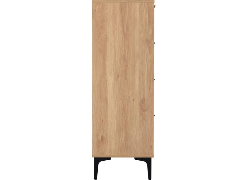 Miami Oak 2+3 Drawer Bedroom Chest (PRE-ORDER FOR AUGUST)