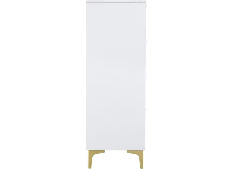 Miami White 2+3 Drawer Bedroom Chest