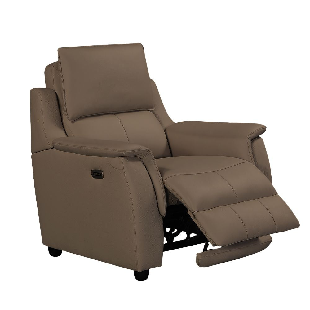 Milano Power Recliner - Dark Taupe - Image 2