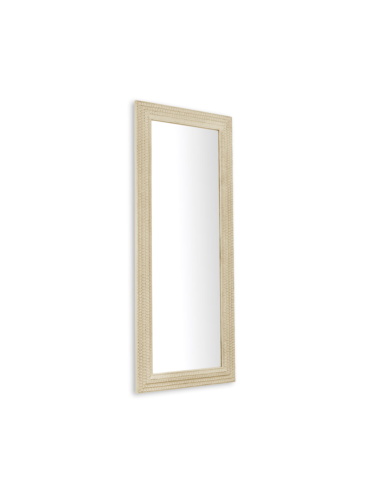 Alanis Full Length Rectangular Leaner Mirror - White