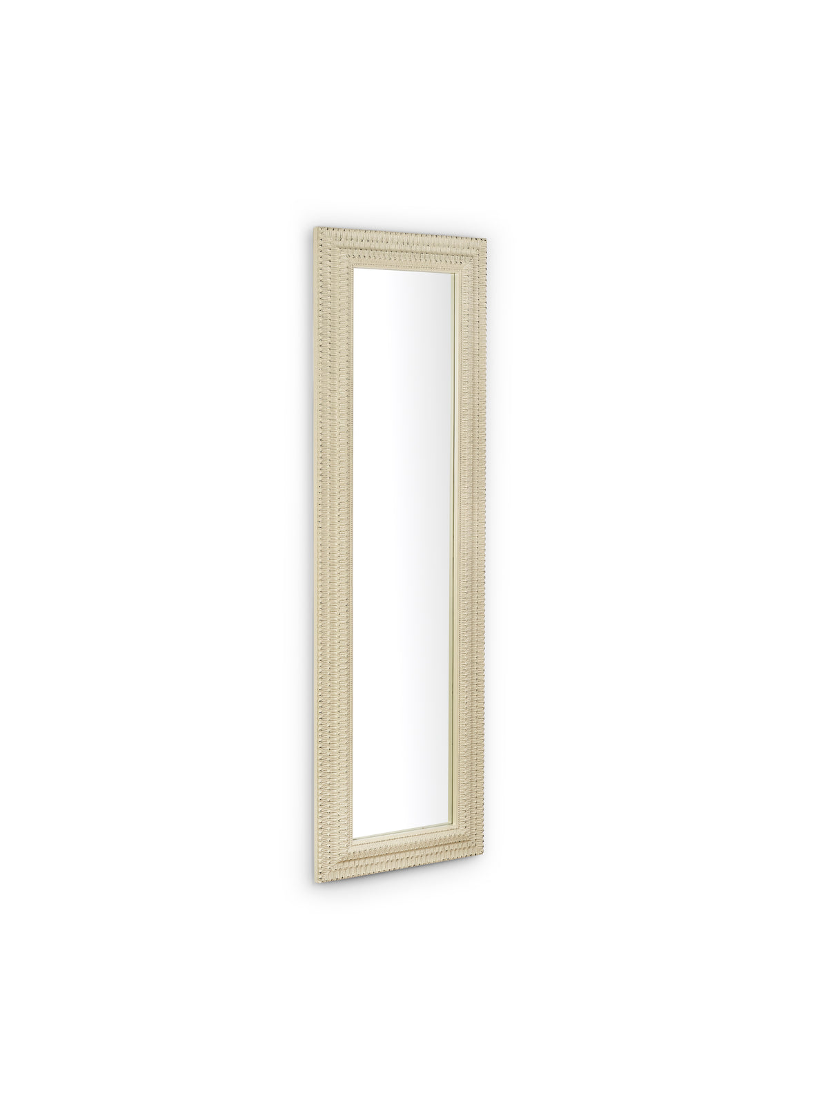 Alanis Rectangular Wall Mirror - White