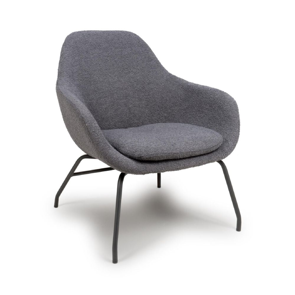 Moby Accent Chair - Grey - Image 5