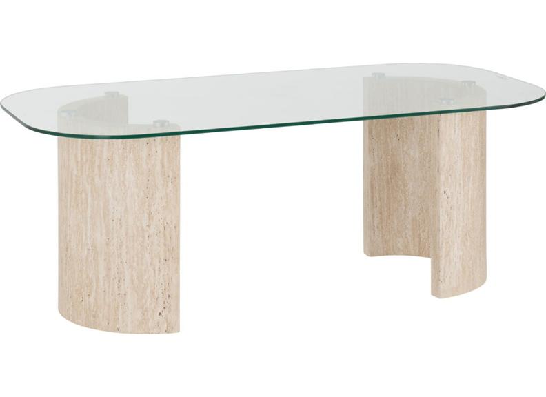 Modena Glass Coffee Table