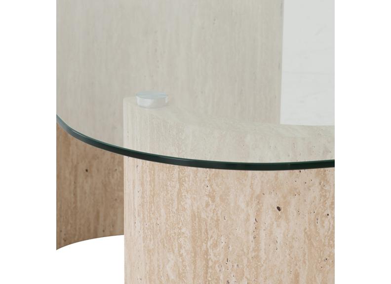 Modena Glass Coffee Table
