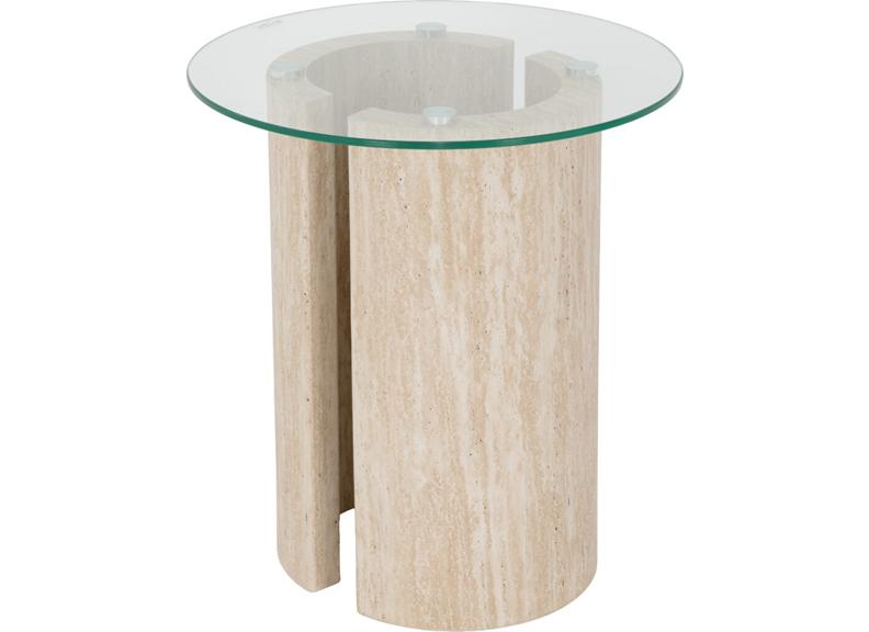 Modena Glass Lamp Table