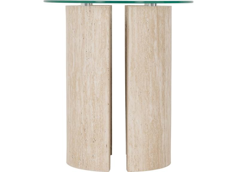 Modena Glass Lamp Table