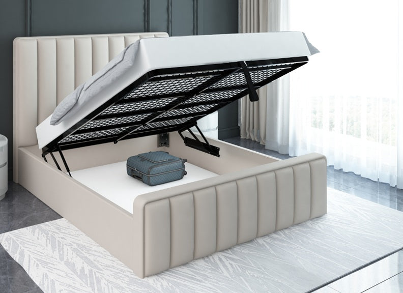 Mira 4 ft6 Upholstered Bed/Storage Bed – Luxury Upholstered Designer Bed Frame