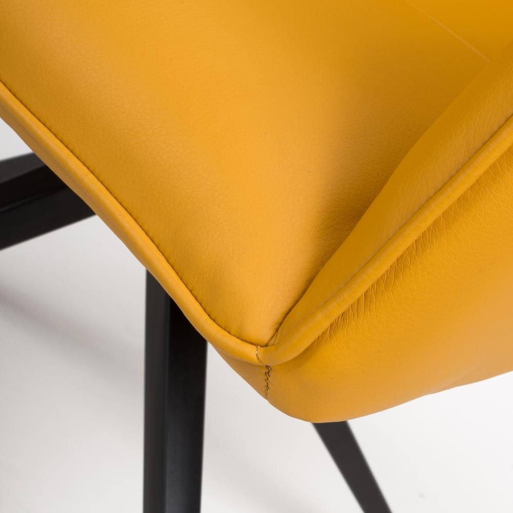 Nix Chair - Ochre - Set of 2 - Image 7