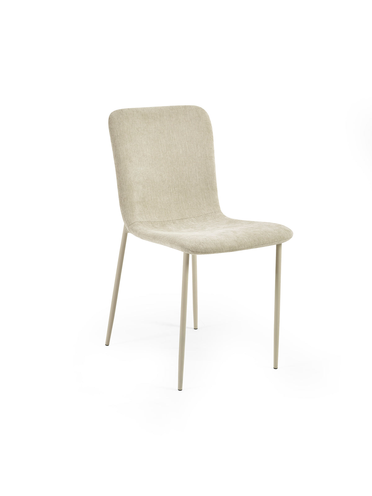 Nora Upholstered Dining Chair (Set of 4) - Cream Chenille