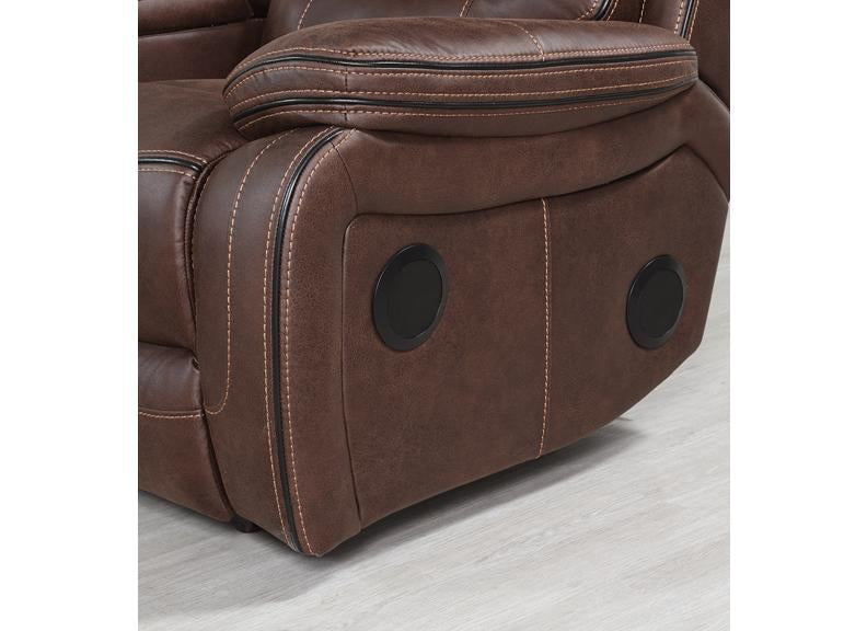 Noah 'Tech' Brown Sectional Sofa